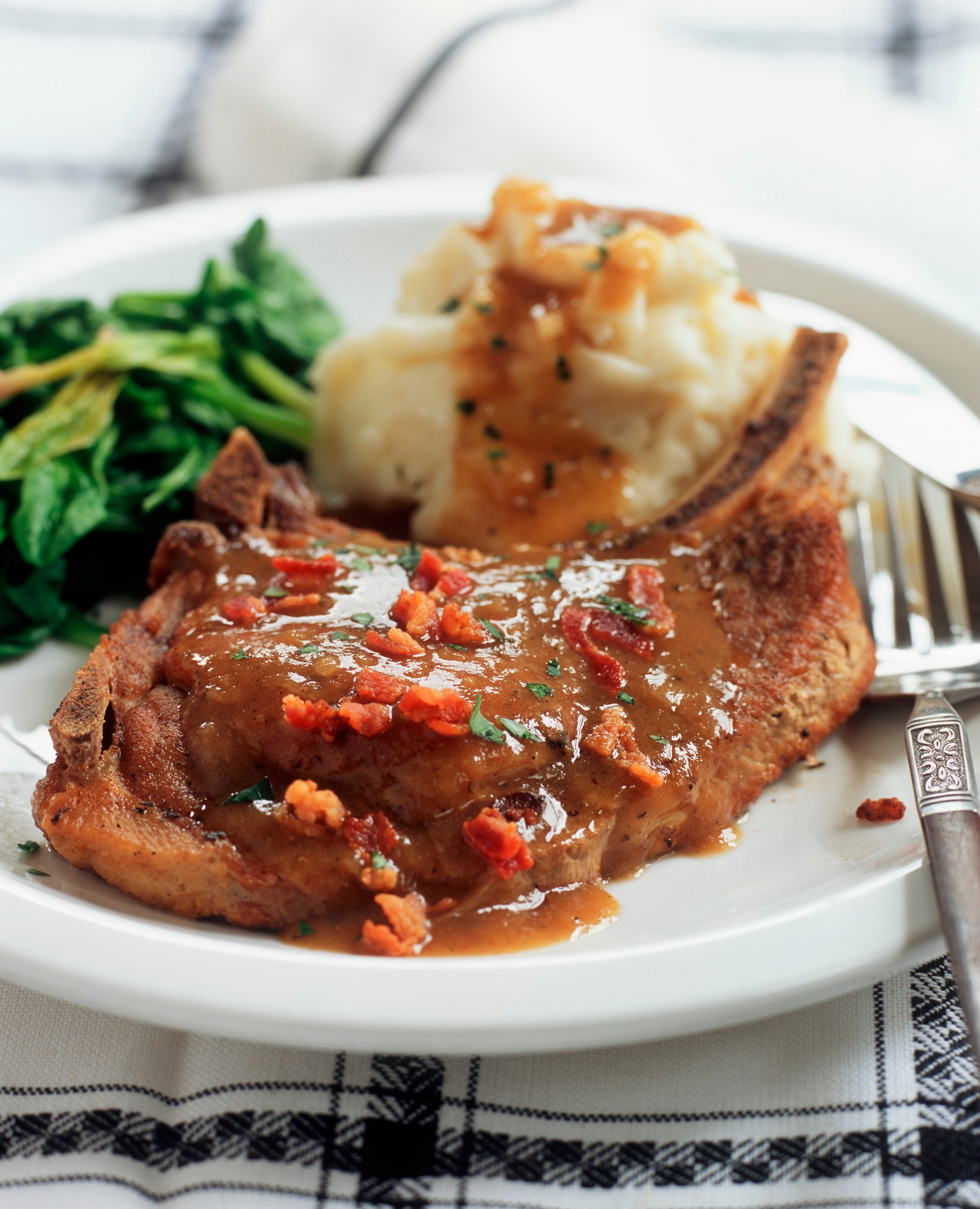smothered pork chops
