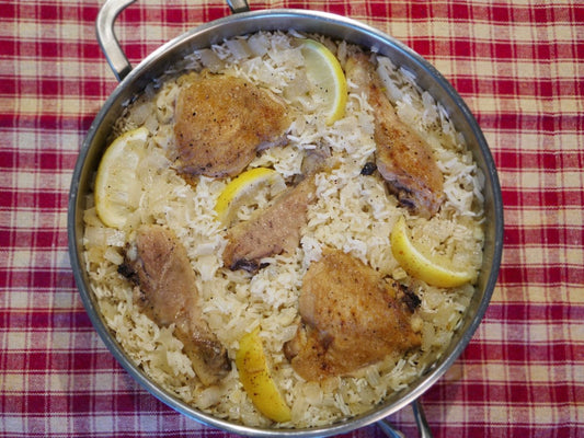 Tender, Juicy Chicken & Rice - Heartstone Farm