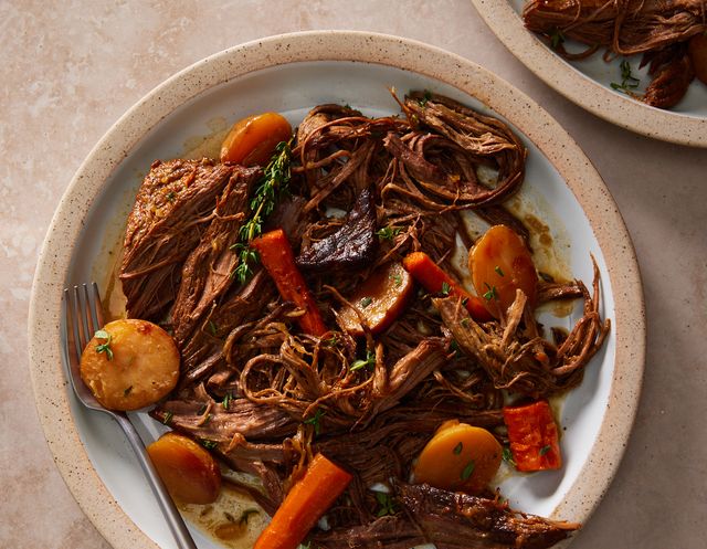 Slow Cooker Apple Cider-Braised Brisket Recipe - Heartstone Farm