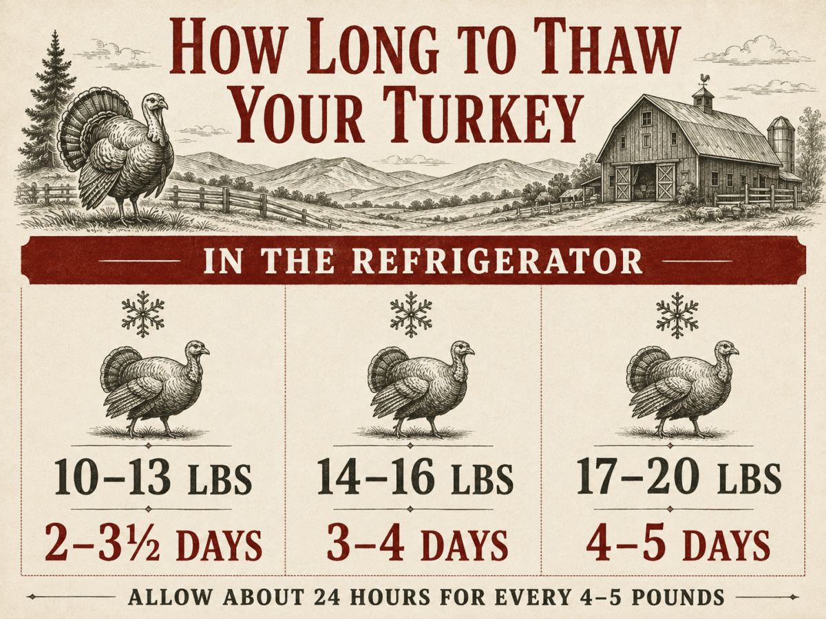 All Natural Vermont Holiday Turkey - Heartstone Farm