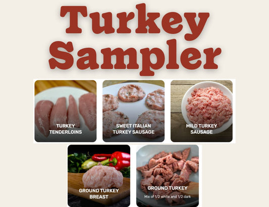 All-Natural Turkey Sampler - Heartstone Farm