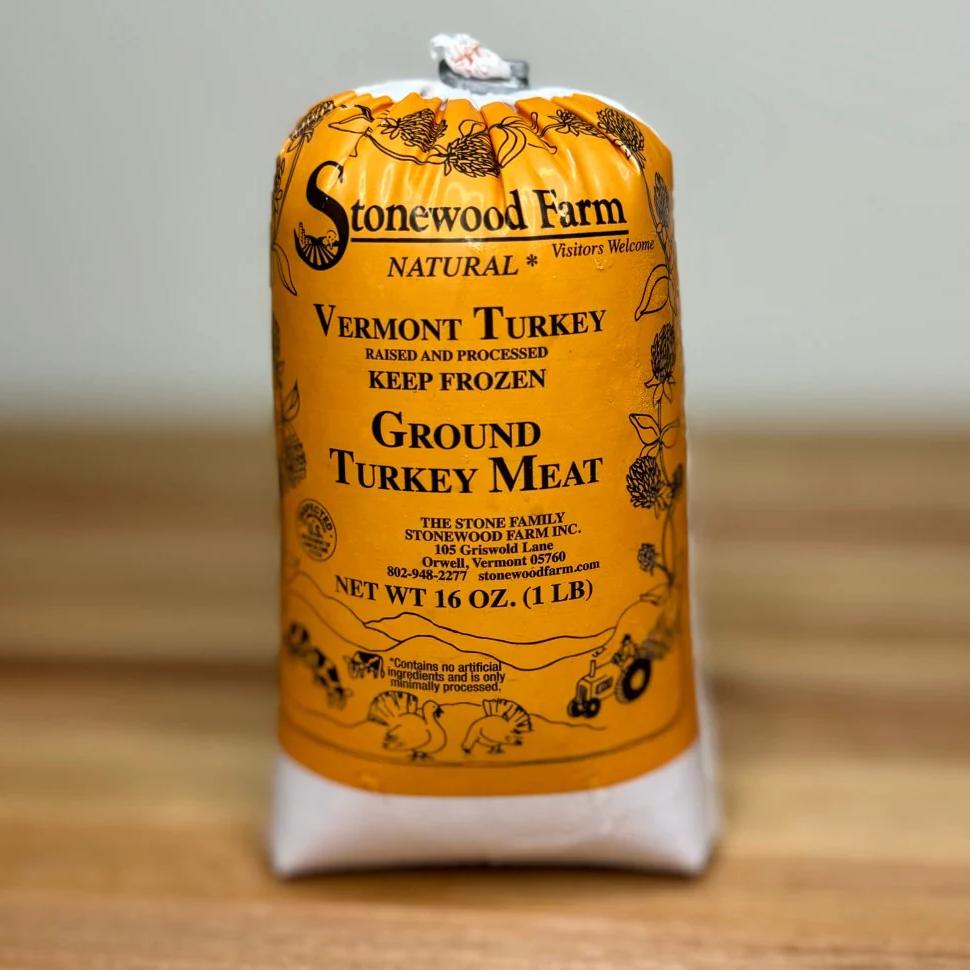 All-Natural Ground Turkey (mix of white and dark) - Heartstone Farm