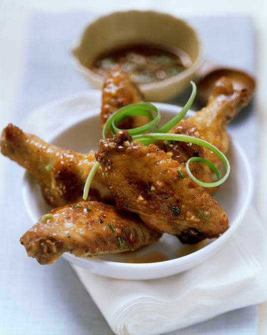 sweet and spicy chicken wings