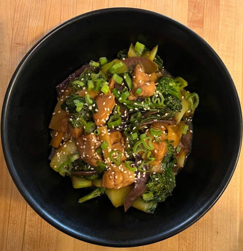 Chicken Thigh & Vegetable Stir-Fry - Heartstone Farm