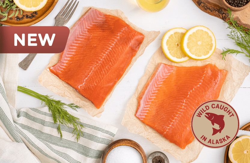 Wild Alaskan Sockeye Salmon - Heartstone Farm