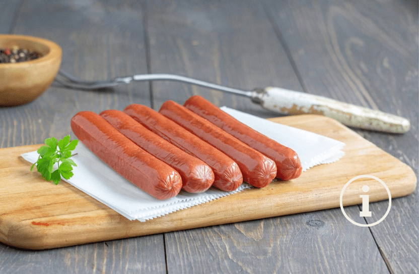 ALL - BEEF HOT DOGS (6 pack) - Heartstone Farm