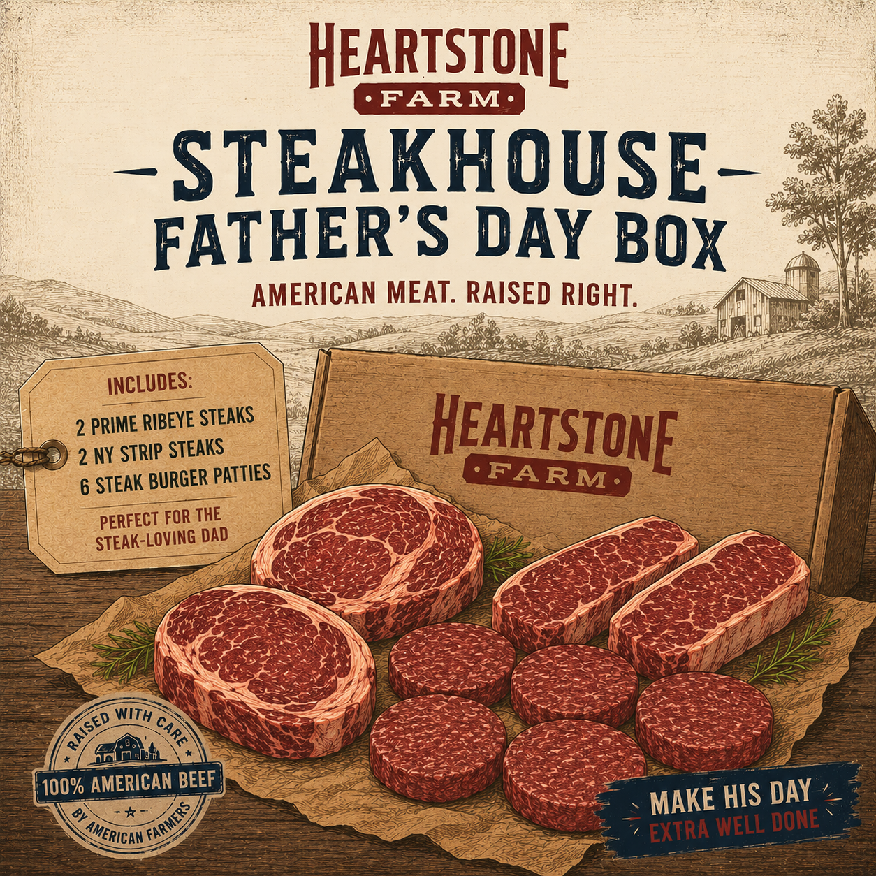 Father's Day Steakhouse Box