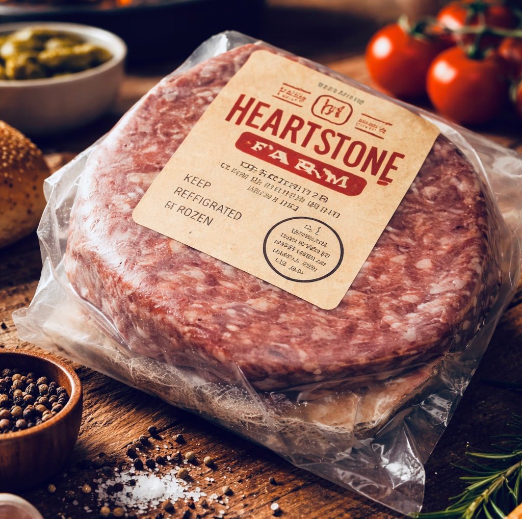 Steak Burger Patties - Heartstone Farm