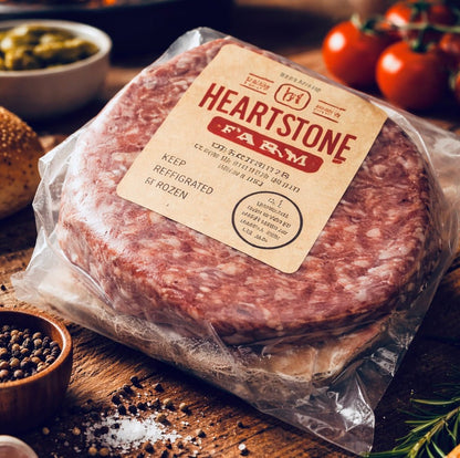 Steak Burger Patties - Heartstone Farm
