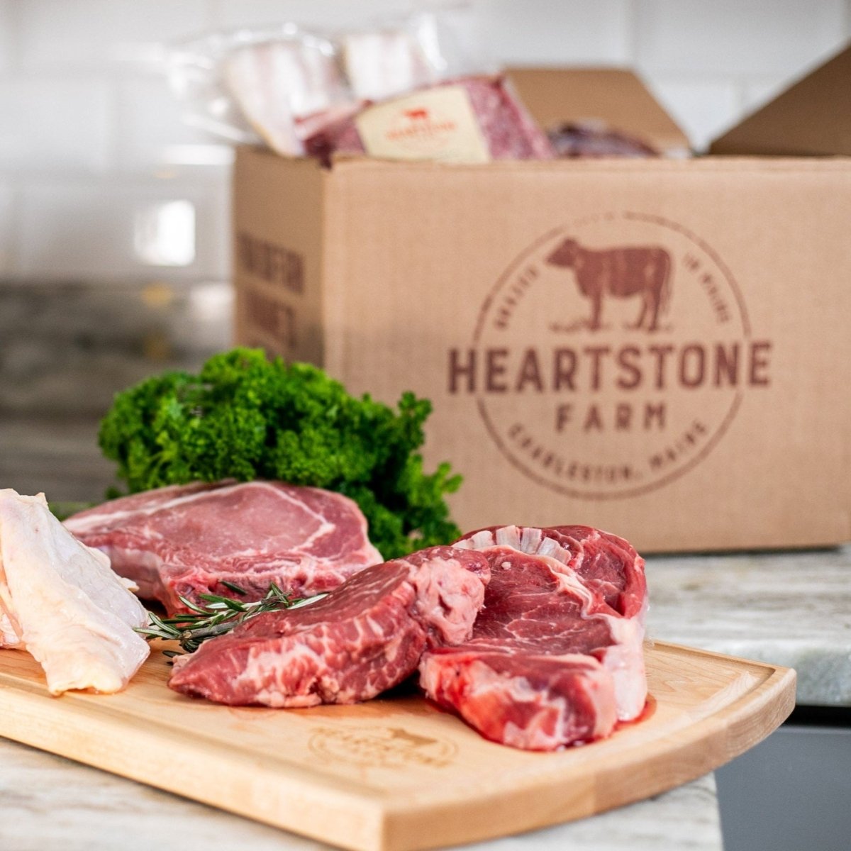 Farmer Dan's Meat Box Subscription - Heartstone Farm