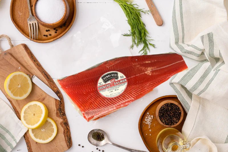Wild Alaskan Sockeye Salmon Filet - Heartstone Farm