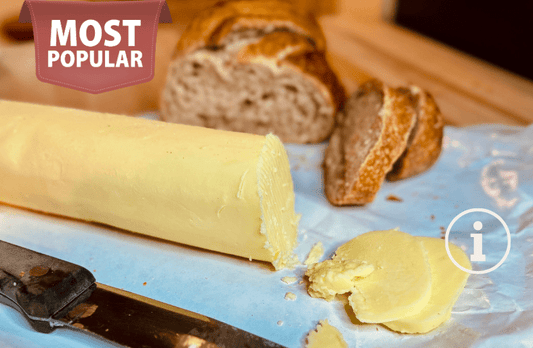 SALTED SWEET CREAM BUTTER - (1 lb) - Heartstone Farm