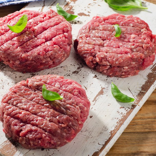 100% Grass Fed Steak Burger Patties - Heartstone Farm
