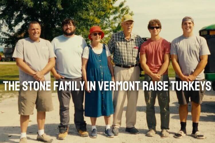 family of turkey farmers