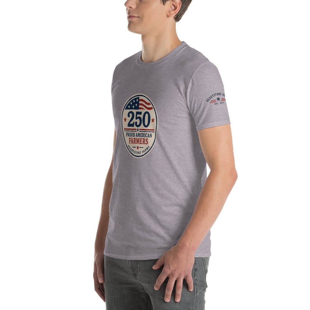 Proud American Farmers T-Shirt - Heartstone Farm