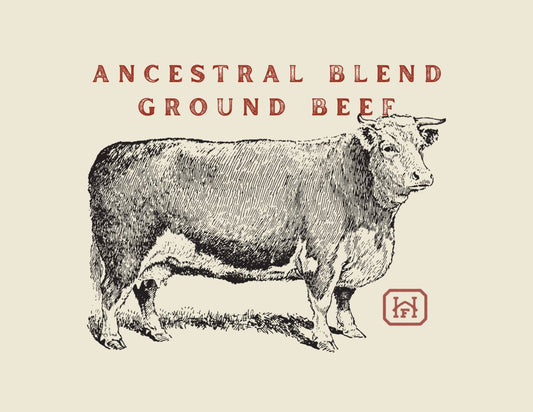 Ancestral Blend Ground Beef - Limited Offering - Heartstone Farm
