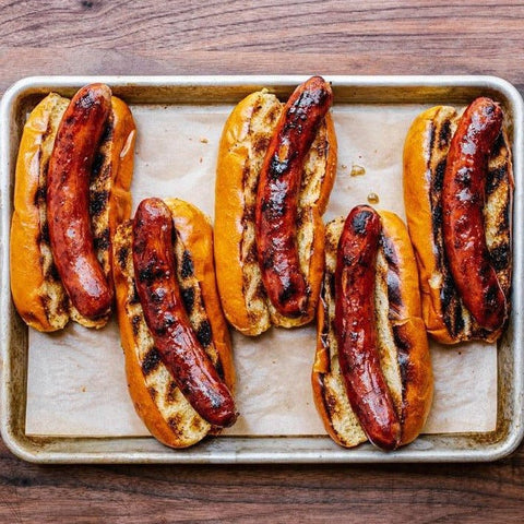 Buy All-Beef Hot Dogs Online For Sale at Heartstone Farm