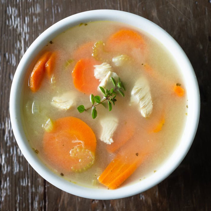 Chicken Vegetable With Rice Soup - Heartstone Farm